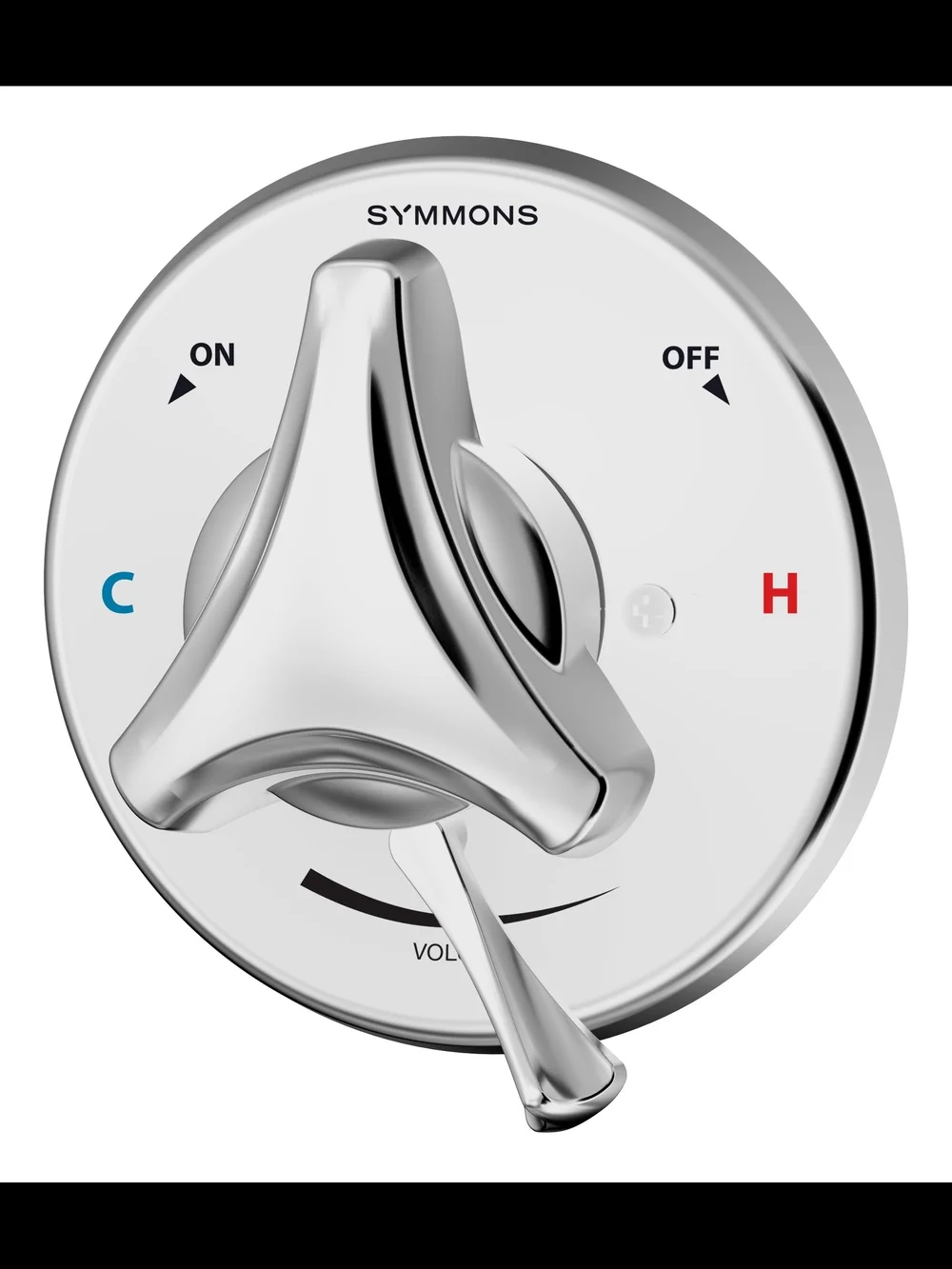 Chrome Single-Handle Shower Valve Trim (Polished Chrome)